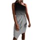 thumbnail image 1 of Vestido de reunión sin mangas ajustado con un hombro y estampado Floral informal de verano para mujer a la moda Fridja  hjkh3900, 1 of 5