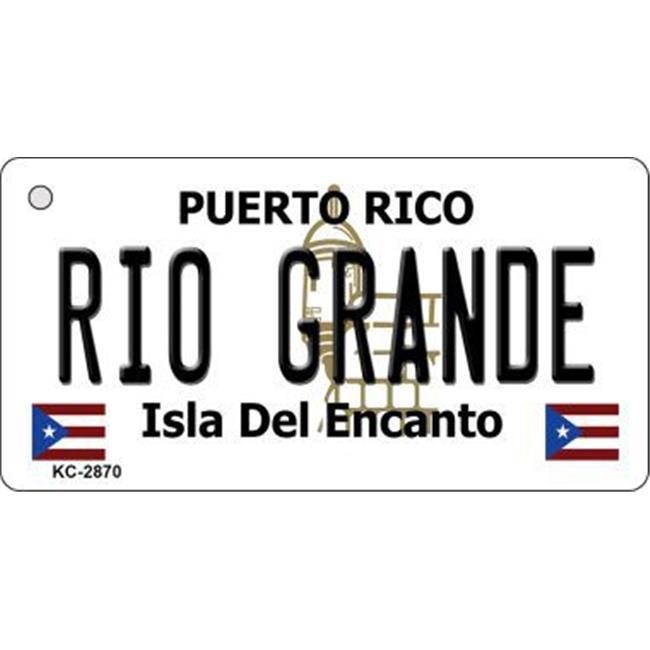 Smart Blonde Kc 2870 Rio Grande Puerto Rico Flag Novelty Key Chain Walmart Com