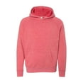 thumbnail image 2 of Independent Trading Co. Youth Special Blend Raglan Hooded Sweatshirt, 2 of 3