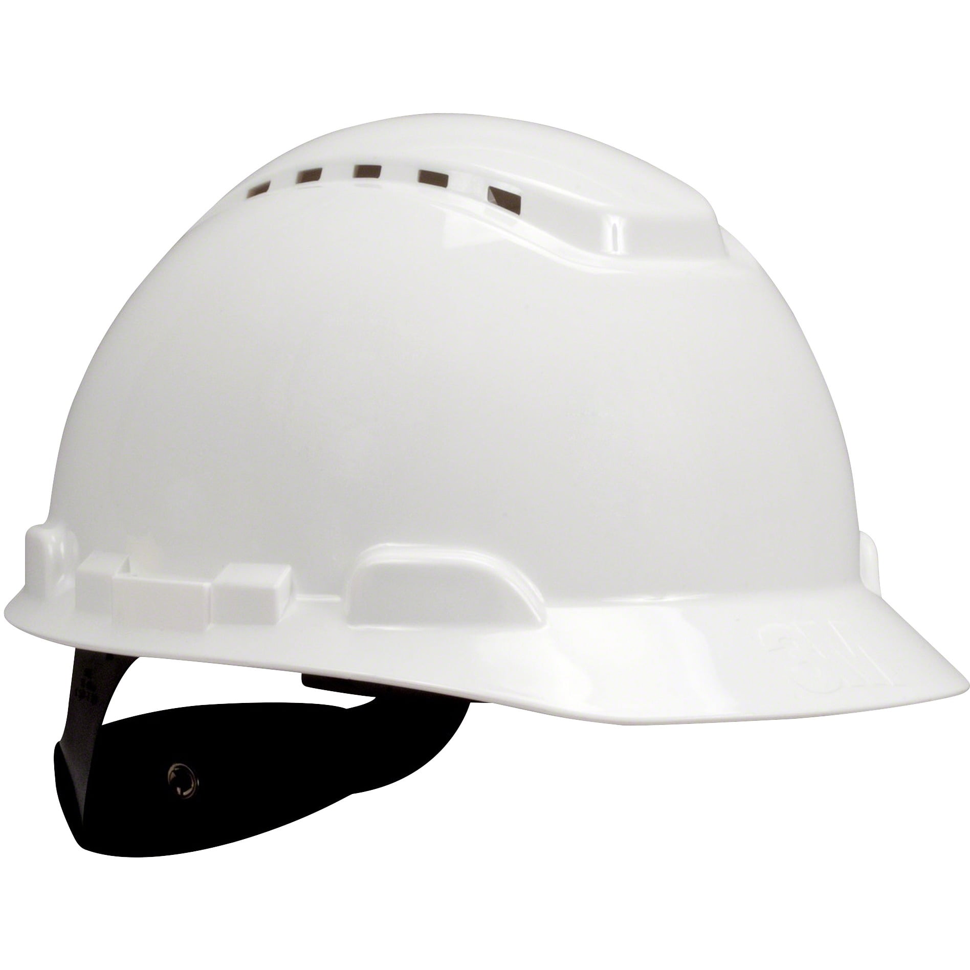 3M H700 Series Ratchet Suspension Hard Hat, White, 1 Each (Quantity) by 3M