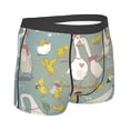 thumbnail image 3 of Disketp Cute Farm Birds Men'S Boxer Briefs,Soft And Breathable Cotton Underwear With Comfortflex Waistband, 3 of 8