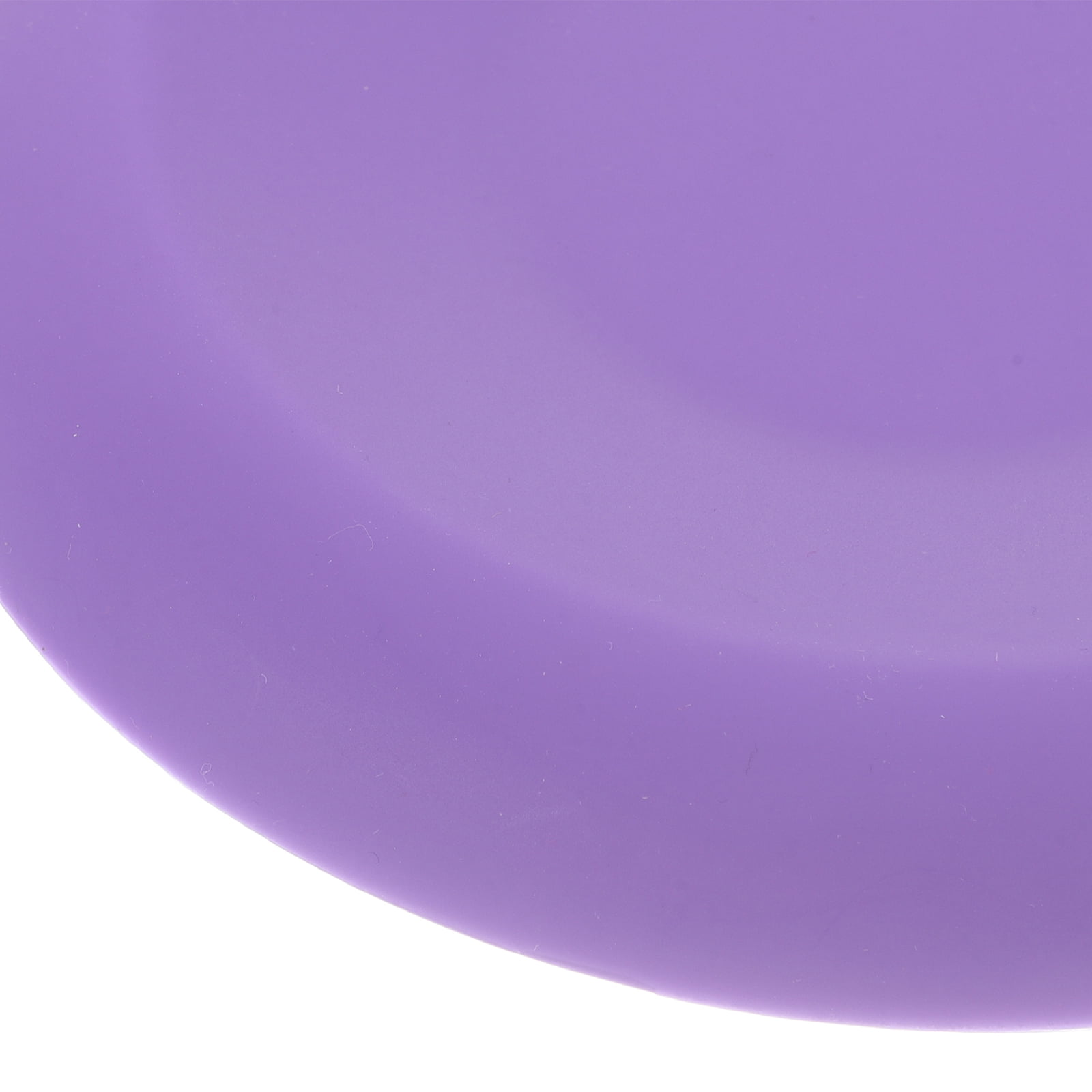 Purple Silicone Knee Pads for Home Use Yoga Sports with Non slip Round Cushion 0.39 inch Thick
