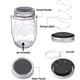 thumbnail image 5 of 4PCS-Lámpara de albañil con botella de vidrio-juego completo-lámpara de tarro de albañil blanco cálido Ormromra LKX-0937, 5 of 8