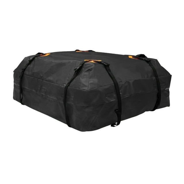 Zootealy 600D Oxford Cloth Rooftop Cargo Bag in Black - Spacious and Waterproof Storage Solution