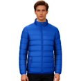 thumbnail image 1 of Chaqueta con Cremallera para Hombre, Chaqueta para Hombre, Chamarra Invierno Hombre, Cuello Alto, Chamarra Impermeable Hombre, Chaqueta para Hombre con Cremallera, Ligera, Cálida y Plegable, 1 of 4