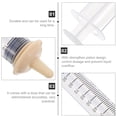 thumbnail image 4 of MasteelfCA 1 Set of Household Plastic Portable Puppy Nipples Multi-function Hamster Nipples, 4 of 8