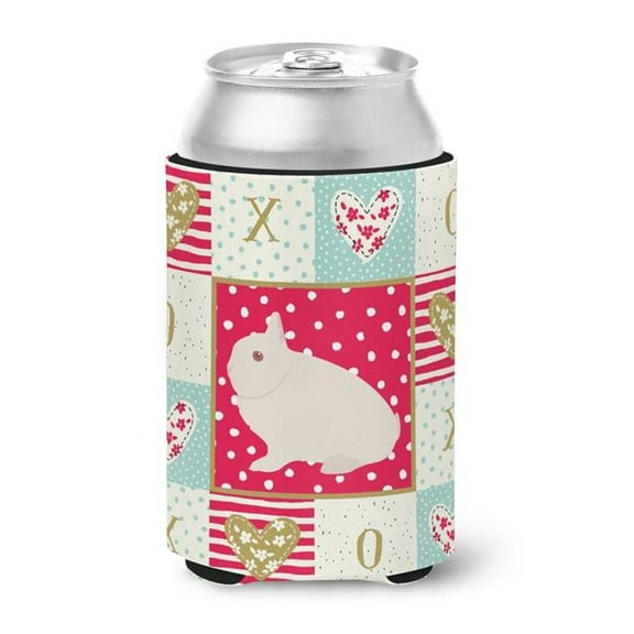 Carolines Treasures CK5391CC Hermelin Rabbit Love Can or Bottle Hugger