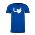 thumbnail image 2 of Guess What, Chicken Butt Men's T-shirts, Funny Graphic Tees - Royal MH200FUN S5 XL, 2 of 3