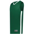 thumbnail image 1 of Augusta Sportswear Maillot de Baseball Standard pour Hommes, Vert Foncé/blanc, 3TG, 1 of 1
