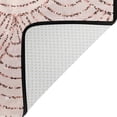 thumbnail image 4 of SKYSONIC Lightweight Non Slip Carpet Mats Area Soft Rugs Floor Mat Rug Decoration for Kids Room Living Room 60 x 39 inches Rose Gold Glitter Print Mermaid Scales, 4 of 6