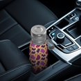 thumbnail image 5 of Leopard Print 29oz Stainless Steel Insulated Thermos with Tea Filter, 360° Printed Travel Bottle, Leakproof BPA-Free Flask with Anti-Slip Base, 304 Inner & 201 Outer, Vacuum Cup, 5 of 6