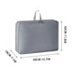 thumbnail image 3 of Bolsa de nylon para guardar colchas con asas reforzadas y cremallera superior para organizar y mover la ropa de cama, 3 of 8