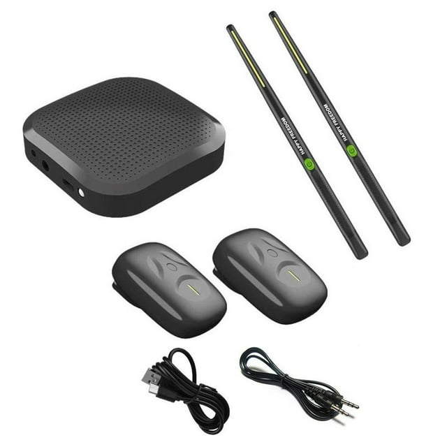 SharkTRUE Bâtons de Tambour d'Air Virtuels Compacts et Réactifs : Parfaits pour Tous Niveaux de Batterie