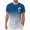 L101-Blue, variant on Men's Short Sleeve Graphic Tees Summer Crewneck Top Shirt Beach Vacation T-Shirts(L101-White,XXXL)