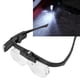 thumbnail image 5 of Lupa de montaje en cabeza lupa de cabeza ergonómica gafas con luz LED 2 lentes desmontables para lectura ANGGREK Otros, 5 of 8