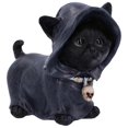 thumbnail image 1 of Halloween Cat Cape Statue, Cat Skull Pendant Statue, Cat Statue, Halloween Home Desktop Decoration, 1 of 5