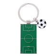 thumbnail image 2 of 6x Llavero Bolsa Charms Llavero Llaves de Coche Bolso de Mujer Colgante Llavero Modelo de Campo de Fútbol 6 piezas, 2 of 6