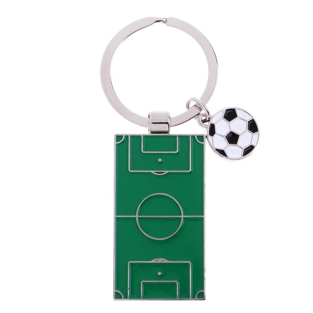 Llavero Bolsa Charms Sunnimix Llavero Del Coche Modelo de Campo de Fútbol
