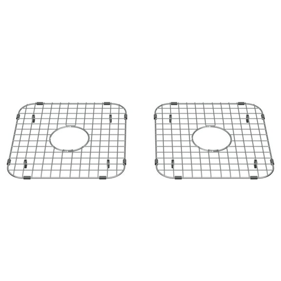 American Standard Delancey Sink Grid Set for Delancey 36-in Double Bowl Kitchen Sink in Stainless Steel