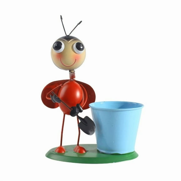 Bgsha Ornement d'Animal de Jardin Décoration pour la Maison Jaune et 16*11*24 cm
