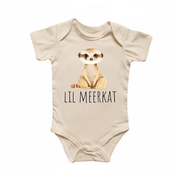Meerkat Newborn Gift Baby Bodysuit
