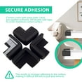 thumbnail image 6 of Furniture Corner Guards (8 Corners) Adhesive Soft Protective Foam Cushion Baby Child Proofing Set NonToxic and Safe for Table, Fireplace, Countertop, 6 of 7