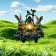 thumbnail image 4 of Garden Stake Easter Decoration 2D Acrylic Garden Sign for Outdoor Spring Bunny Theme with Card Slot Functionality, 4 of 7