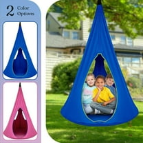 Hanging Tree Swing Tent Backyard Hammock Chair Play Tent Swing Play House Castle Indoor Outdoor Hanging Tent Camping Tree House