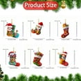 thumbnail image 3 of Felt Applique Stocking Making Kit, Toy Train Santa, Perfect for DIY Arts and Crafts, 3 of 5