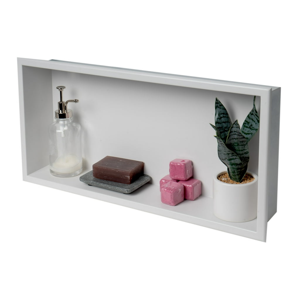 alfi stainless steel shower niche