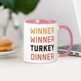 thumbnail image 3 of CafePress - Winner Winner Turkey Dinner - 11 oz Ceramic Mug - Novelty Coffee Tea Cup, 3 of 4