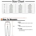 thumbnail image 4 of pstuiky Linen Pants Women, Women Solid Color Casual Cotton and Linen Drawstring Elastic Waist Long Pants for Women Wide Leg Pants Work Pants Hiking Pants Cotton Beach Pants Women's Pants, 4 of 10