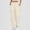 White, variant on Zysthvn Straight Leg Womens Tall Pants Casual Summer Cotton Linen Cargo Pants Elastic Waist Trousers for Women with Pockets Solid Drawstring Loose