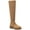 Dark Natural MC, variant on Sun + Stone Womens Jacksonn Faux Suede Lug Sole Over-The-Knee Boots