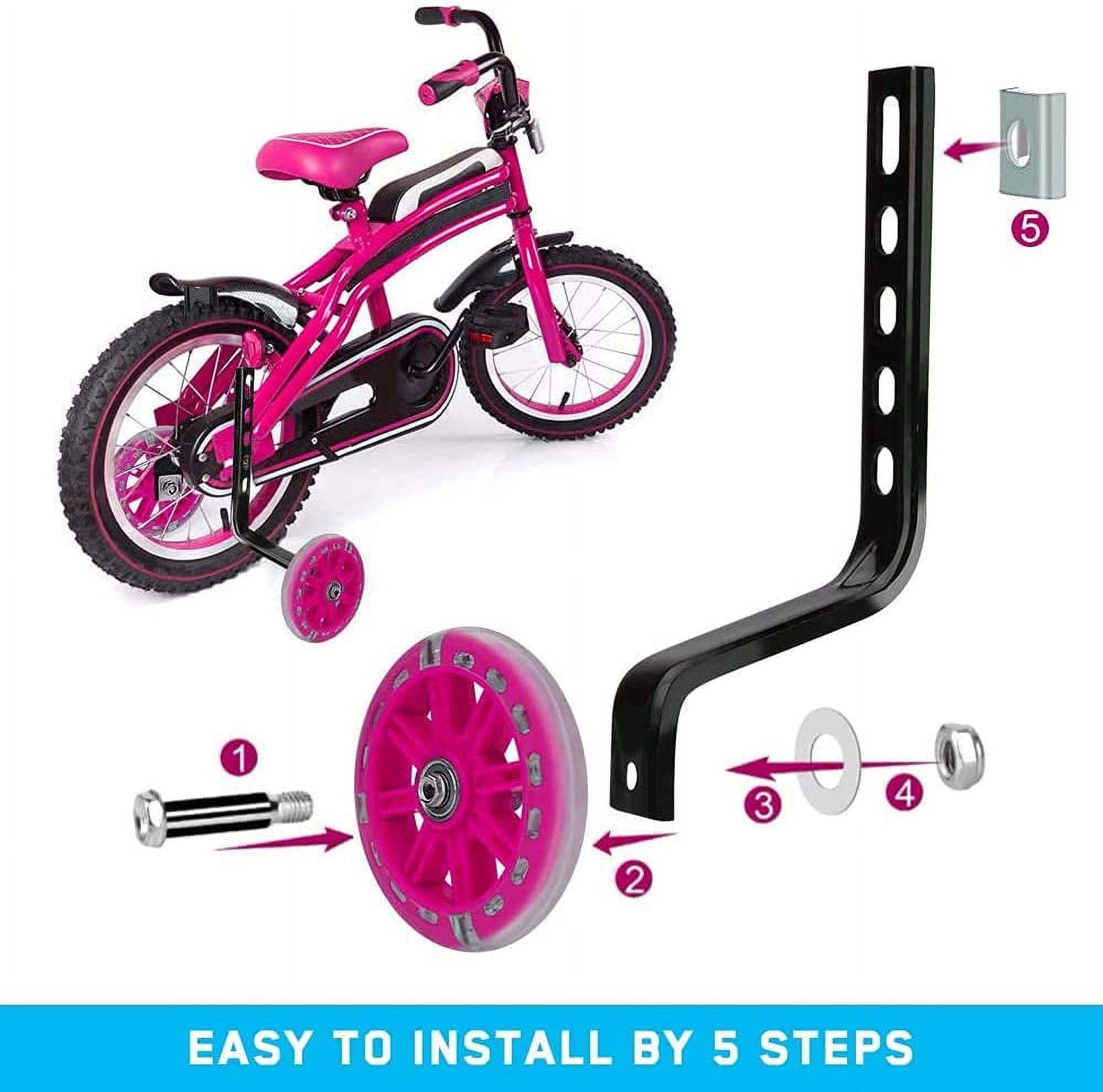 4 Tapas De Llantas Luminosas Para Motocicletas (rosa) | En Línea