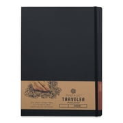 Pentalic Traveler Draw Pocket Journal - 12" x 9", 120 pages