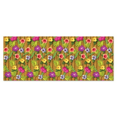 UPC 034689521280 product image for Beistle Company 52128 Luau Backdrop - Pack of 6 | upcitemdb.com
