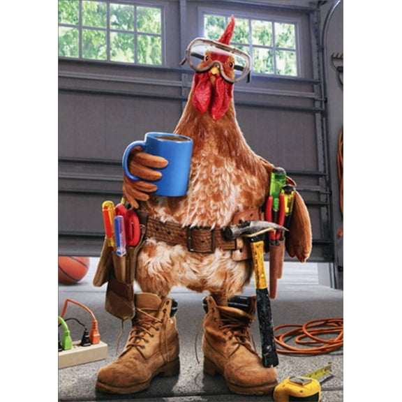 Avanti Press Rooster Mr Fix It Funny / Humorous Father's Day Card