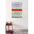 thumbnail image 2 of Love Language - I Love You Wall Poster, 22.375" x 34", Framed, 2 of 2