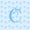 Blue C, variant on Homewish Girl Personalized Gifts Zipper Twin Comforter Sets with Fitted Sheet and 2 Pillowcases,Blue Bows Alphabet P Zipper Bedding Set For Kids,Colorful Stars Reversible,4 Pieces