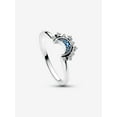 thumbnail image 5 of Pandora #192675C01-54 Celestial Blue Sparkling Moon Ring Size 7, 5 of 5
