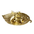 thumbnail image 2 of Adorno de reno de estilo nórdico, reno de metal dorado, adorno pequeño para mesa, mini artesanía, decoración del hogar, 2 of 9