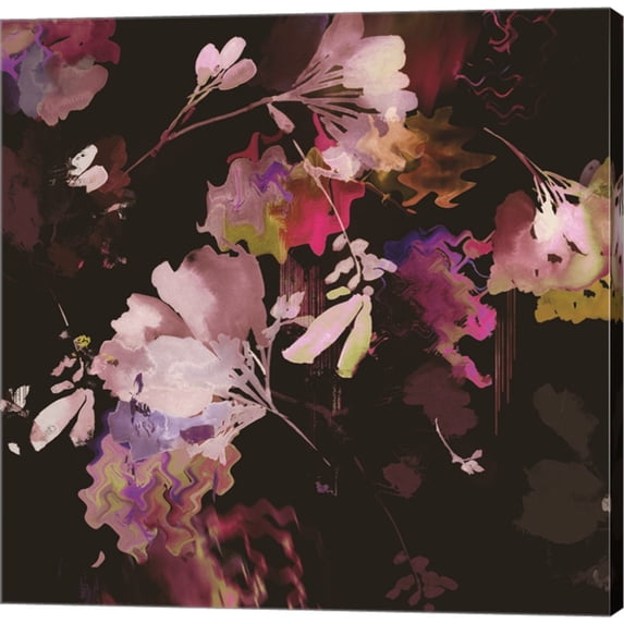 Great Art Now Glitchy Floral IV by Posters International Studio Canvas Wall Art