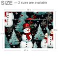 thumbnail image 2 of Christmas Premium Polyester Chair Mat - Durable Floor Protector for Hardwood and Carpet, Right-Angle Design - Heavy Duty Office Chair Mat - Transparent, 48 x 36 inches, 2 of 6