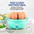 thumbnail image 2 of MyMini Premium 7-Egg Cooker, Teal, 2 of 11