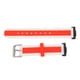 thumbnail image 4 of Correas de reloj de silicona Bling Bling pulsera de repuesto elástica impermeable ajustable para reloj FIT 2 blanco y rojo, 4 of 12