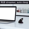 thumbnail image 6 of YZEGDCH Computer Mice Vertical Mouse Laptop Desktop USB Wireless Game Mouse,Black, 6 of 8