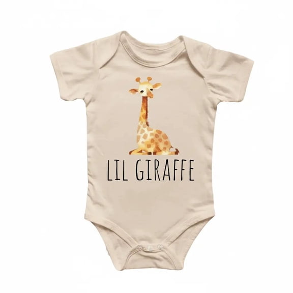 Giraffe Safari Newborn Baby Bodysuit