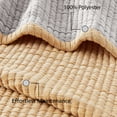 thumbnail image 3 of Mainstays 100% Cotton Matelassé Quilt, King, Reversible, Yellow, 3 of 9