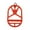 M, variant on Elodie Backpack Shoe Holder Portable Footwear Clip for Travel Outdoor Sports Tennis Blue